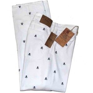 ralph lauren skull and crossbones pants